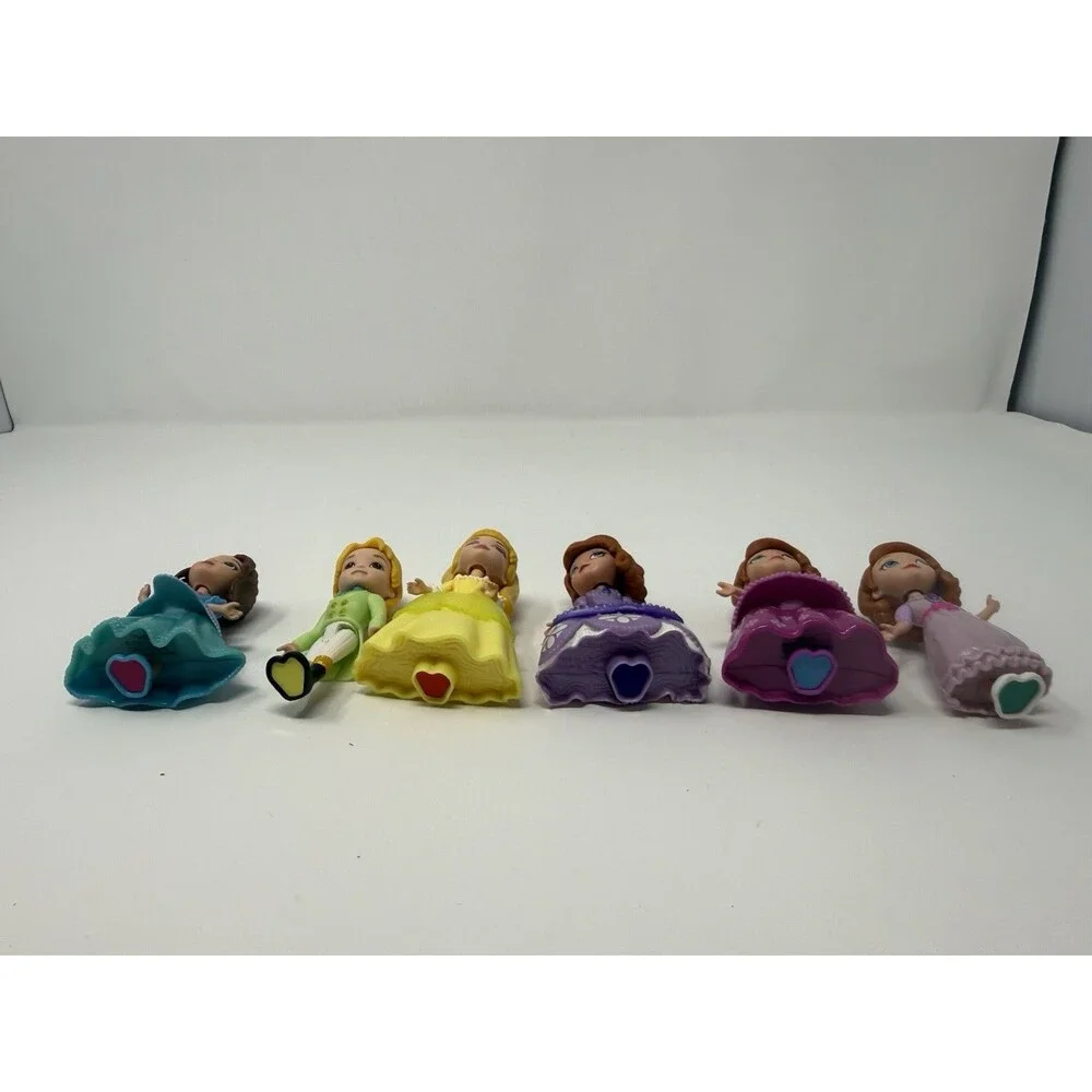 Disney Sofia The First Figure Lot Sofia Amber James Jade Cake Toppers
